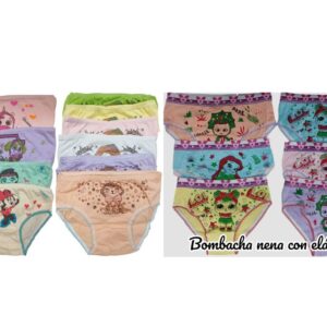 Bombacha Nena Algodon talles 4-6-8
