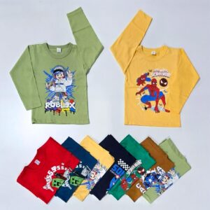 Remera Niños Estampadas Varios Dibujos 4 al 14