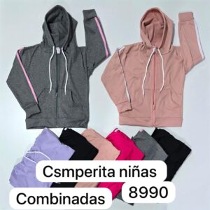 Camperitas Niñas Combinadas