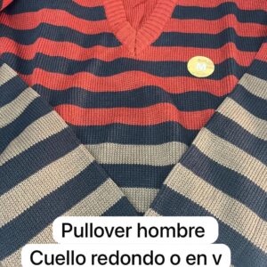 Pullover Hombre Cuello Redondo o en V