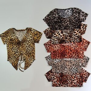 Pupera Juvenil Morley Viscosa Animal Print Talle Único Varios Colores