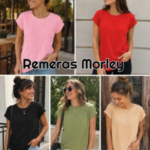 Remeras De Morley Dama Morley Lisas