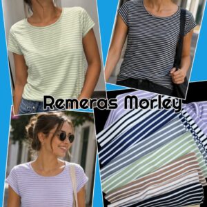 Remeras De Morley Dama Rayadas