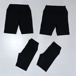 Bikers de dama laicra lizo con cintura ancha reforzada talle especial  Talles 7-8-9-10