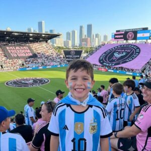 Camiseta de la selección argentina spum con dtf ( niño  ) Talles 4-14