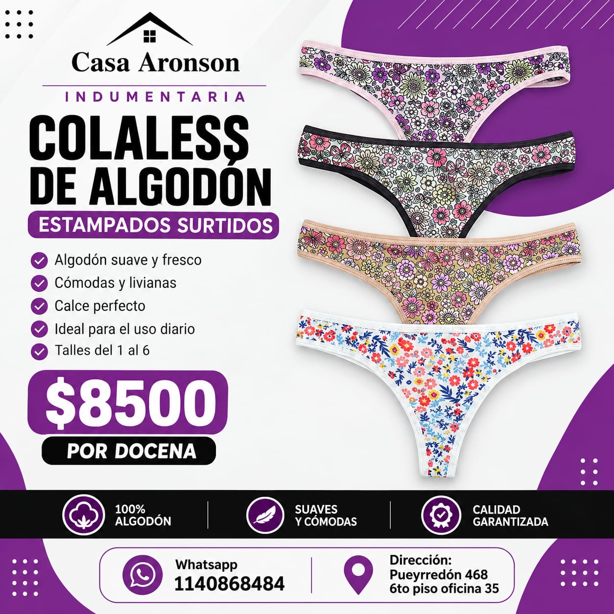 Colaless Estampadas