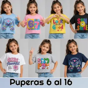 Puperas 6 al 16