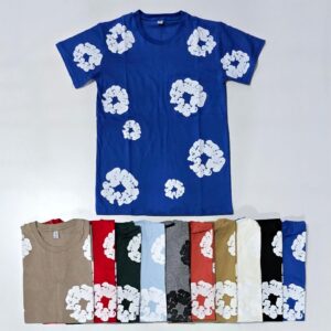 Remera de adulto algodón peinado 24 , 1 con tapa costura varios colores Talles 1-5