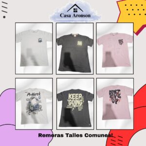 Remeras De Hombre Tallle Comun