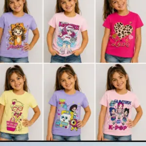 Remeras Personajes 6 al 16