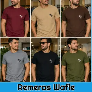 Remeras Waffle