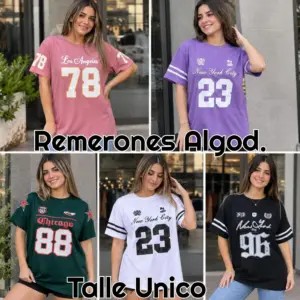 Remerones Algodón Talle Único