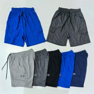 Short de adulto rustico con cargo  y cordón varios colores T 1-5