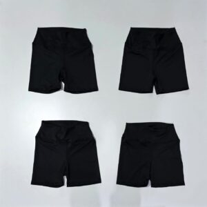 Short de dama laicra con cintura ancha despuntado T 1-6