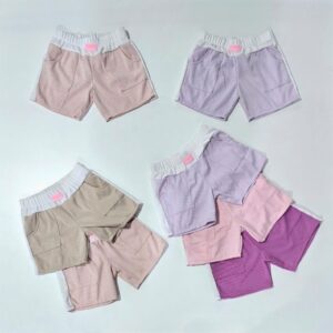 Short de nena morley diésel  combinado con bolsillo  varios colores T  6-16