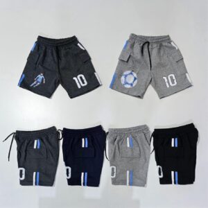 Short de niño rustico con cargo,  cordón  , tiras y dtf varios colores  T  4-16