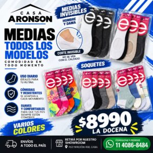Medias De Elemento x12